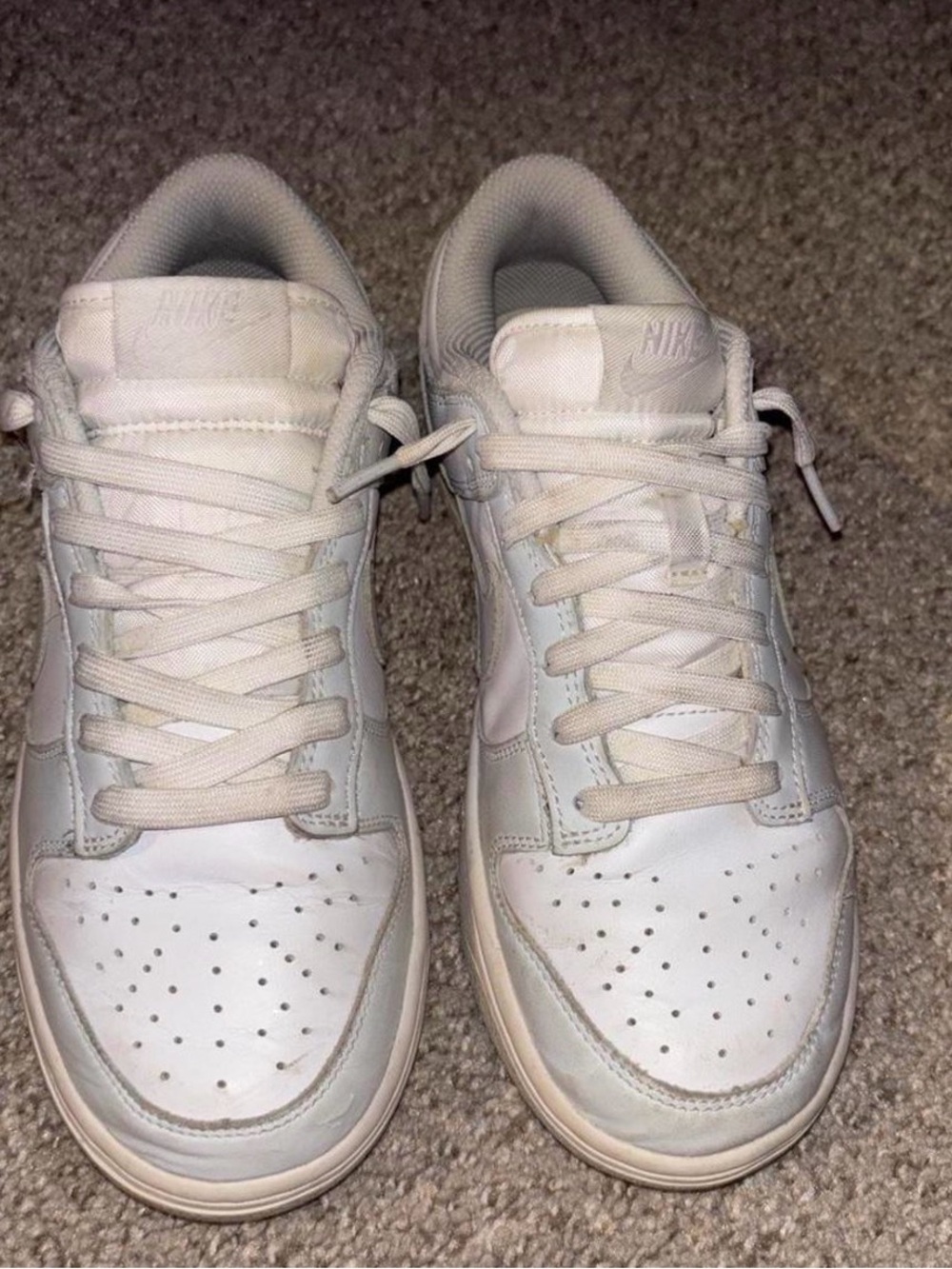 Nike Men’s Low-Top Sneakers in White